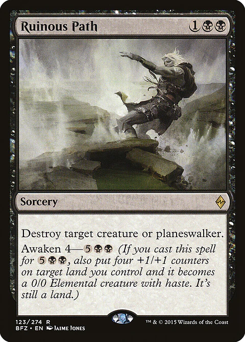 Ruinous Path | Inglés | EX | BFZ