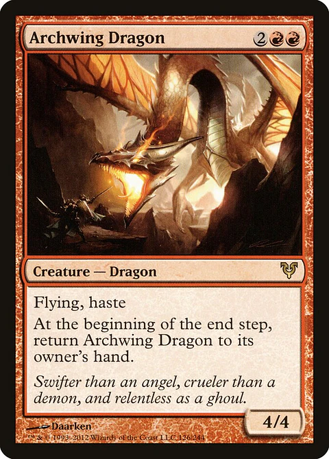 Archwing Dragon | Inglés | EX | AVR