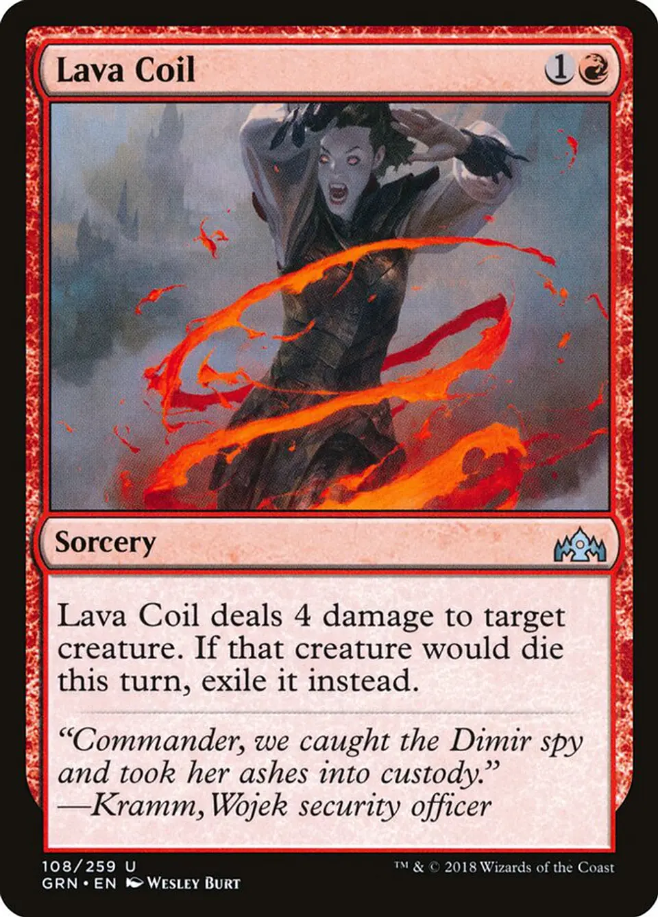 Lava Coil | Inglés | EX | GRN 1