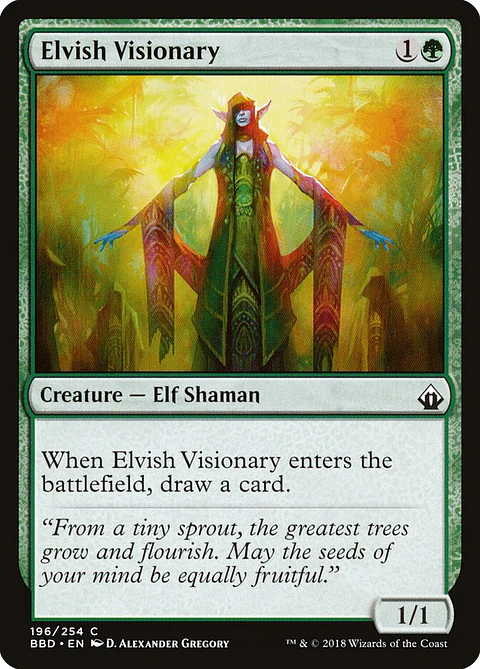 Elvish Visionary | Inglés | EX | BBD