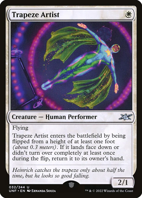Trapeze Artist | Inglés | EX | UNF