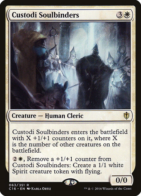 Custodi Soulbinders | Inglés | EX | C16