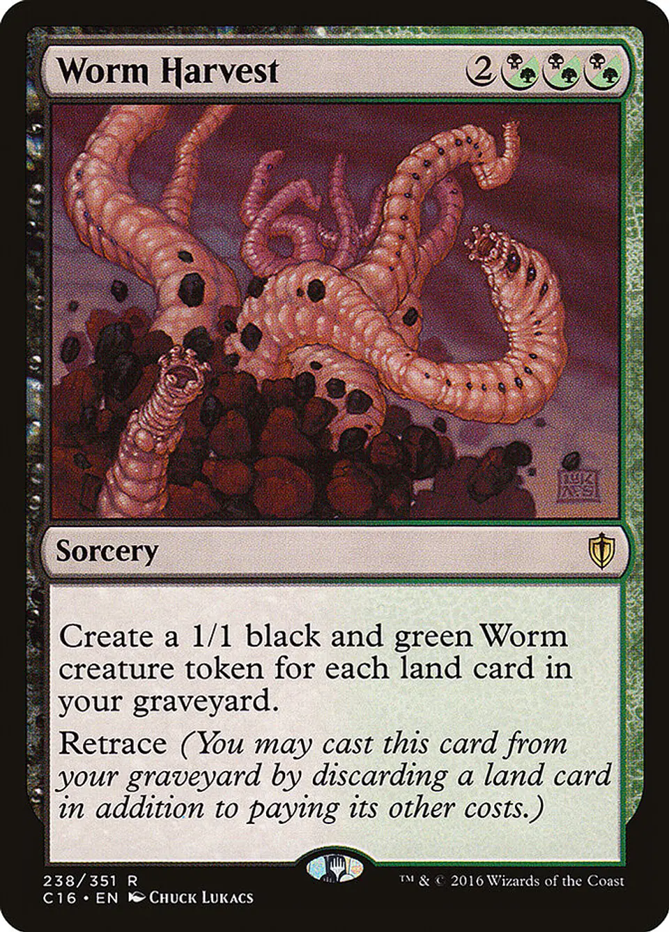 Worm Harvest | Inglés | EX | C16 1