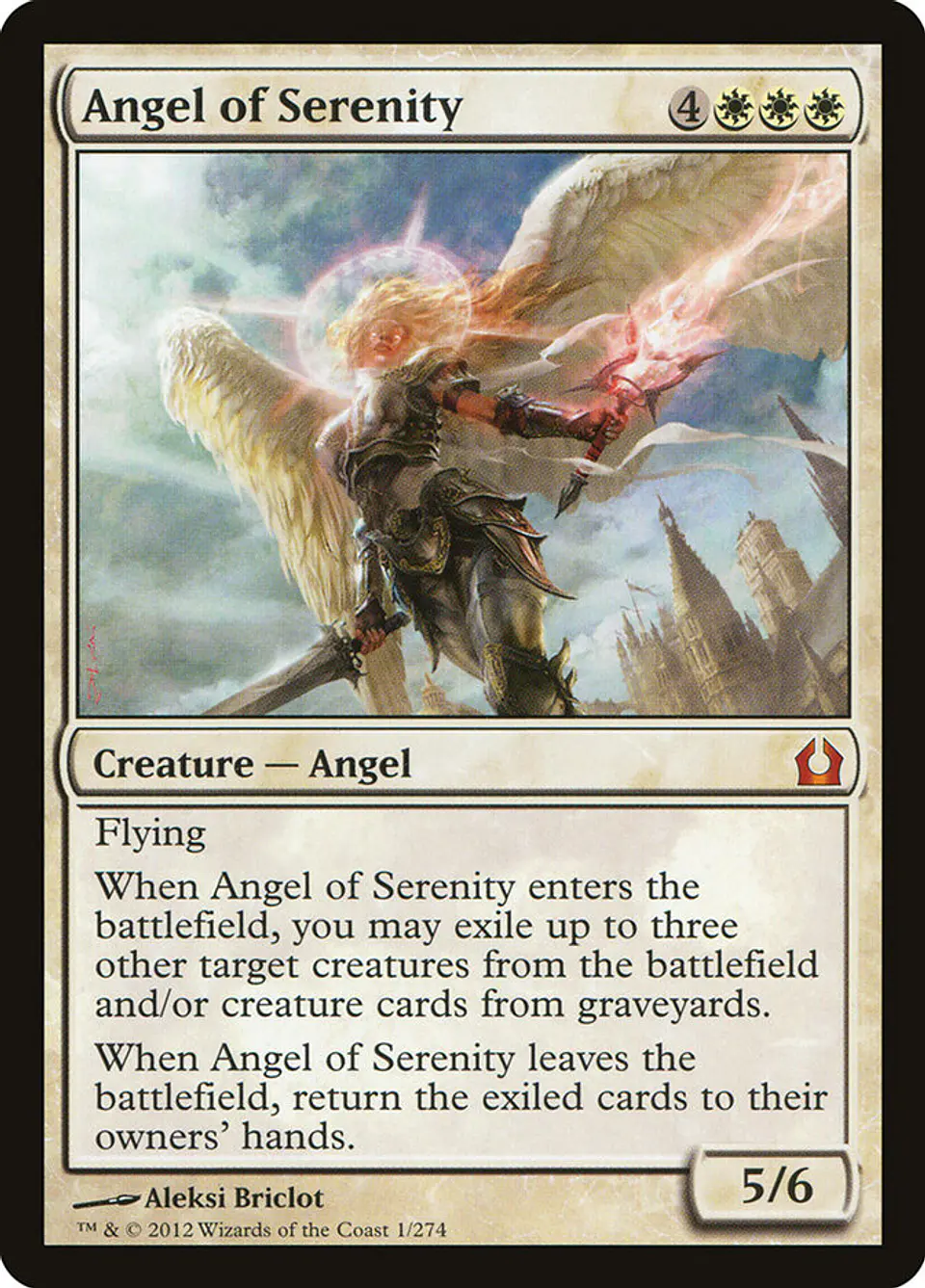 Angel of Serenity | Inglés | EX | RTR 1