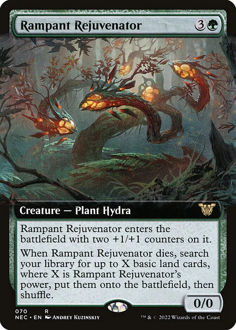 Rampant Rejuvenator (Extended Art) | Inglés | EX | NEC