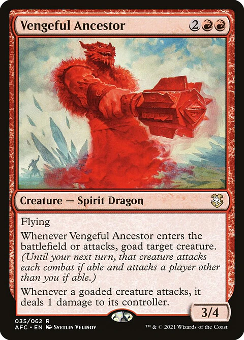 Vengeful Ancestor | Inglés | EX | AFC