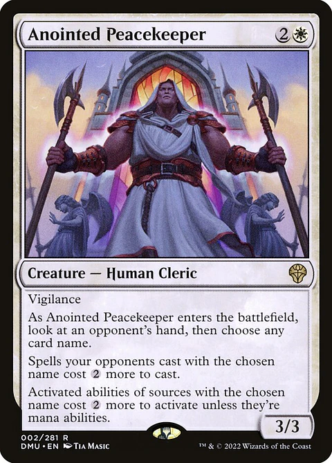 Anointed Peacekeeper | Inglés | EX | DMU