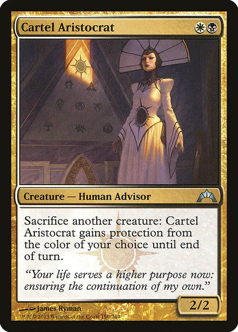 Cartel Aristocrat | Inglés | EX | GTC