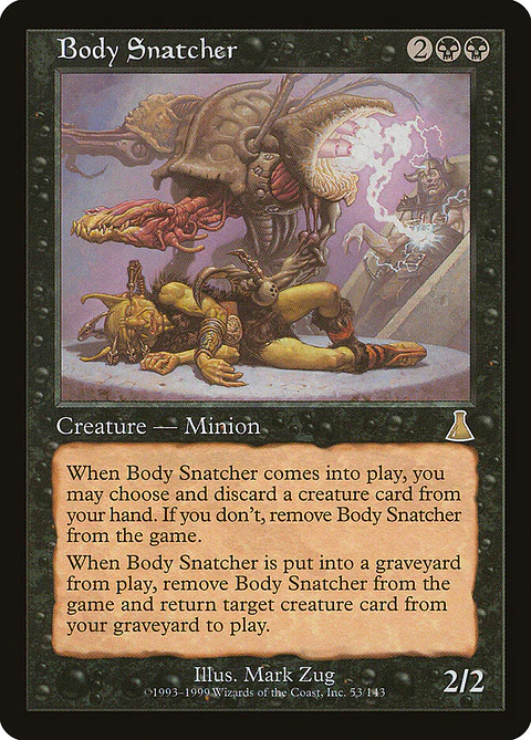 Body Snatcher (Retro Frame) | Inglés | EX | UDS