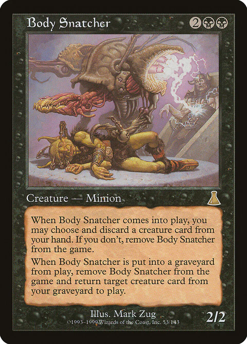 Body Snatcher (Retro Frame) | Inglés | EX | UDS 1