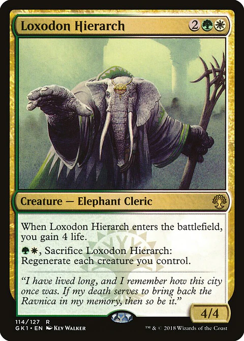 Loxodon Hierarch | Inglés | EX | GK1