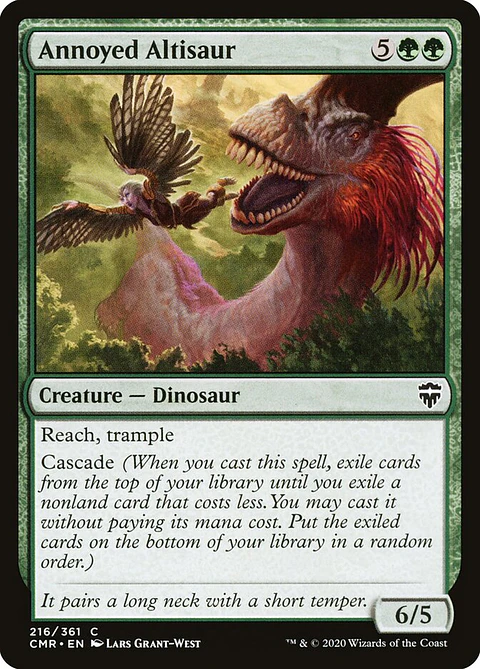 Annoyed Altisaur | Inglés | EX | CMR