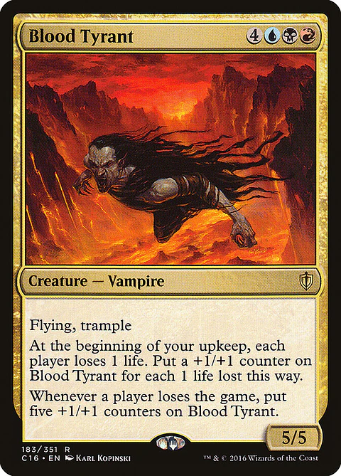 Blood Tyrant | Inglés | EX | C16