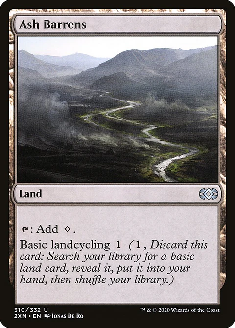 Ash Barrens | Inglés | EX | 2XM