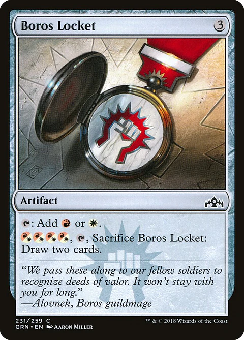 Boros Locket | Inglés | EX | GRN