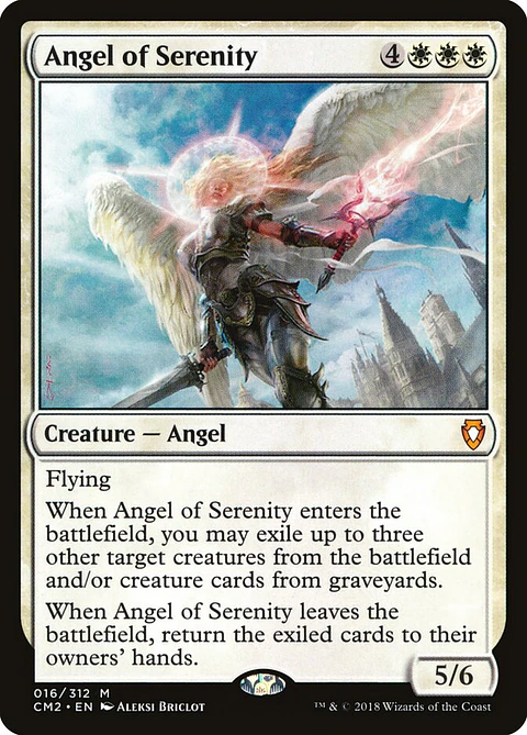 Angel of Serenity | Inglés | EX | CM2