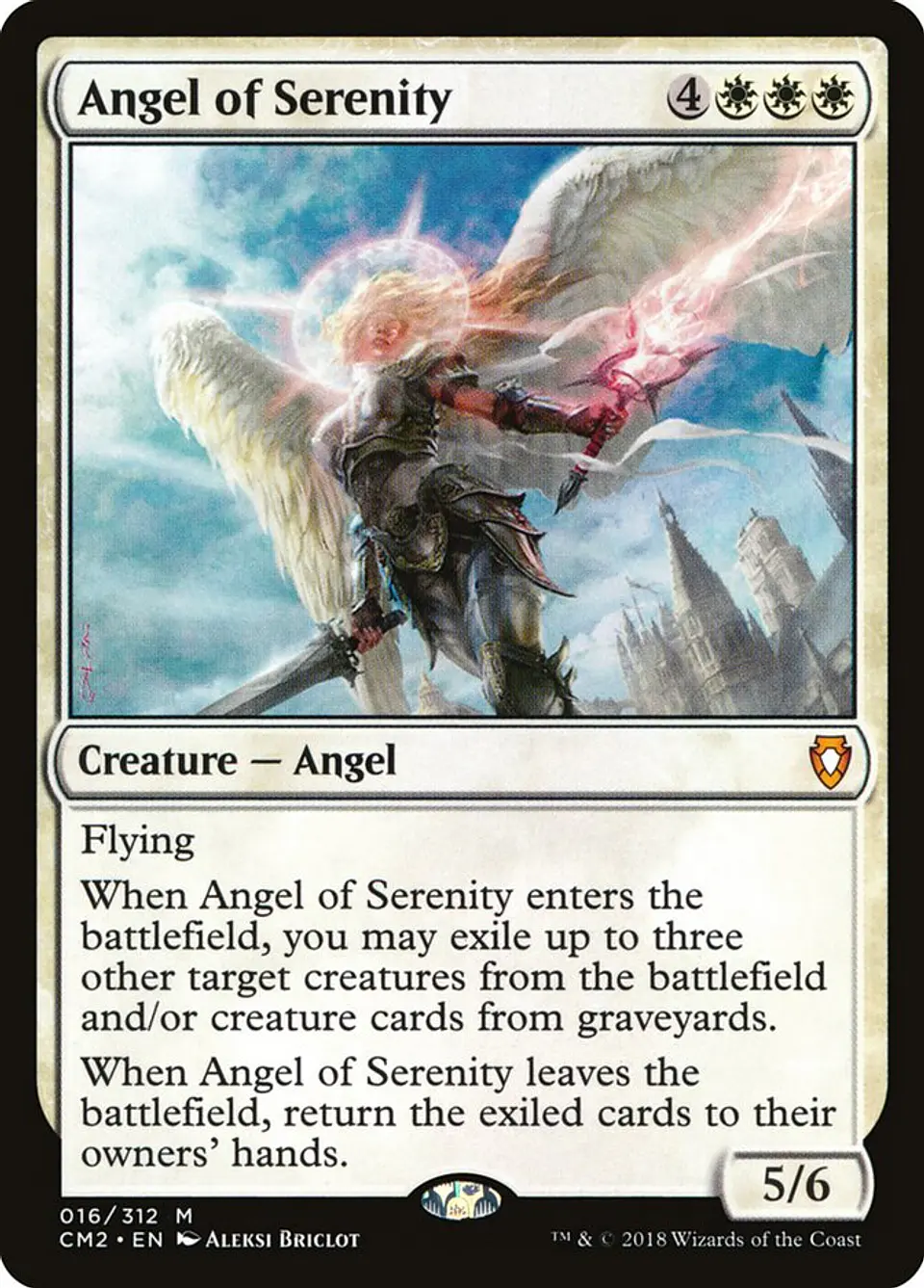 Angel of Serenity | Inglés | EX | CM2 1