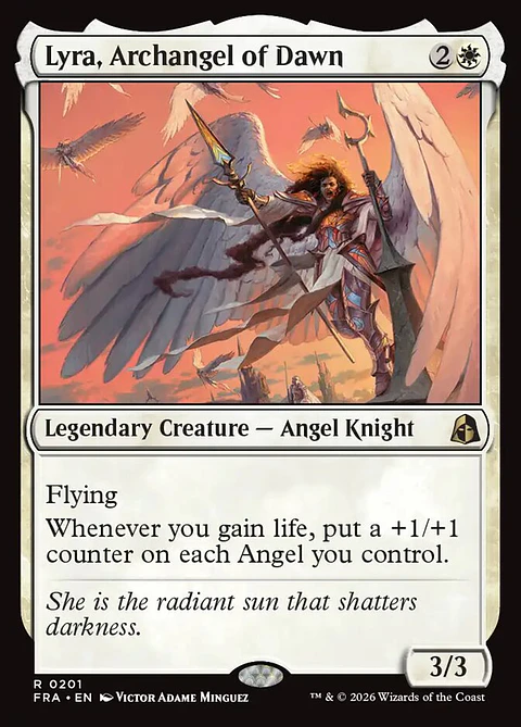 Lyra, Archangel of Dawn | Inglés | NM | FRA