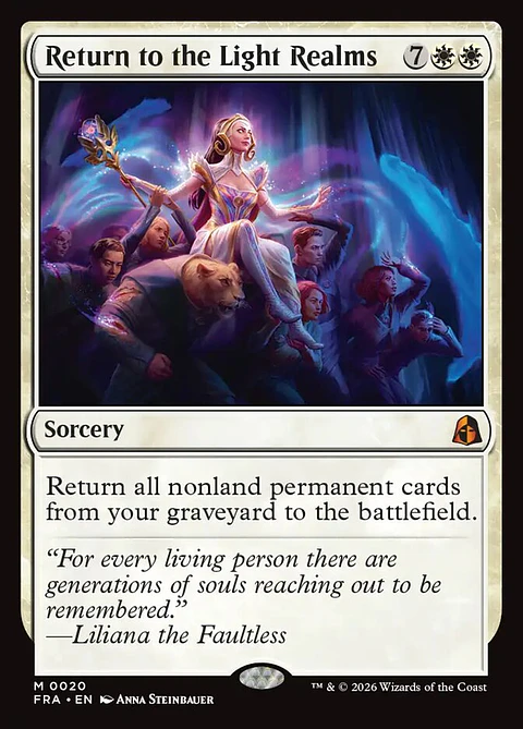 Return to the Light Realms | Inglés | NM | FRA