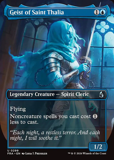 Geist of Saint Thalia (Borderless) | Inglés | NM | FRA
