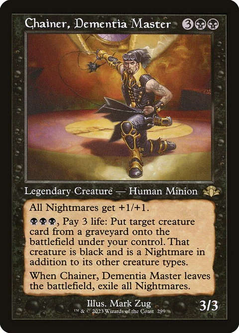 Chainer, Dementia Master (Retro Frame) | Inglés | NM | DMR