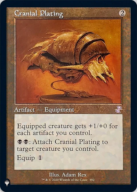 Cranial Plating (Retro Frame) | Inglés | NM | PLST