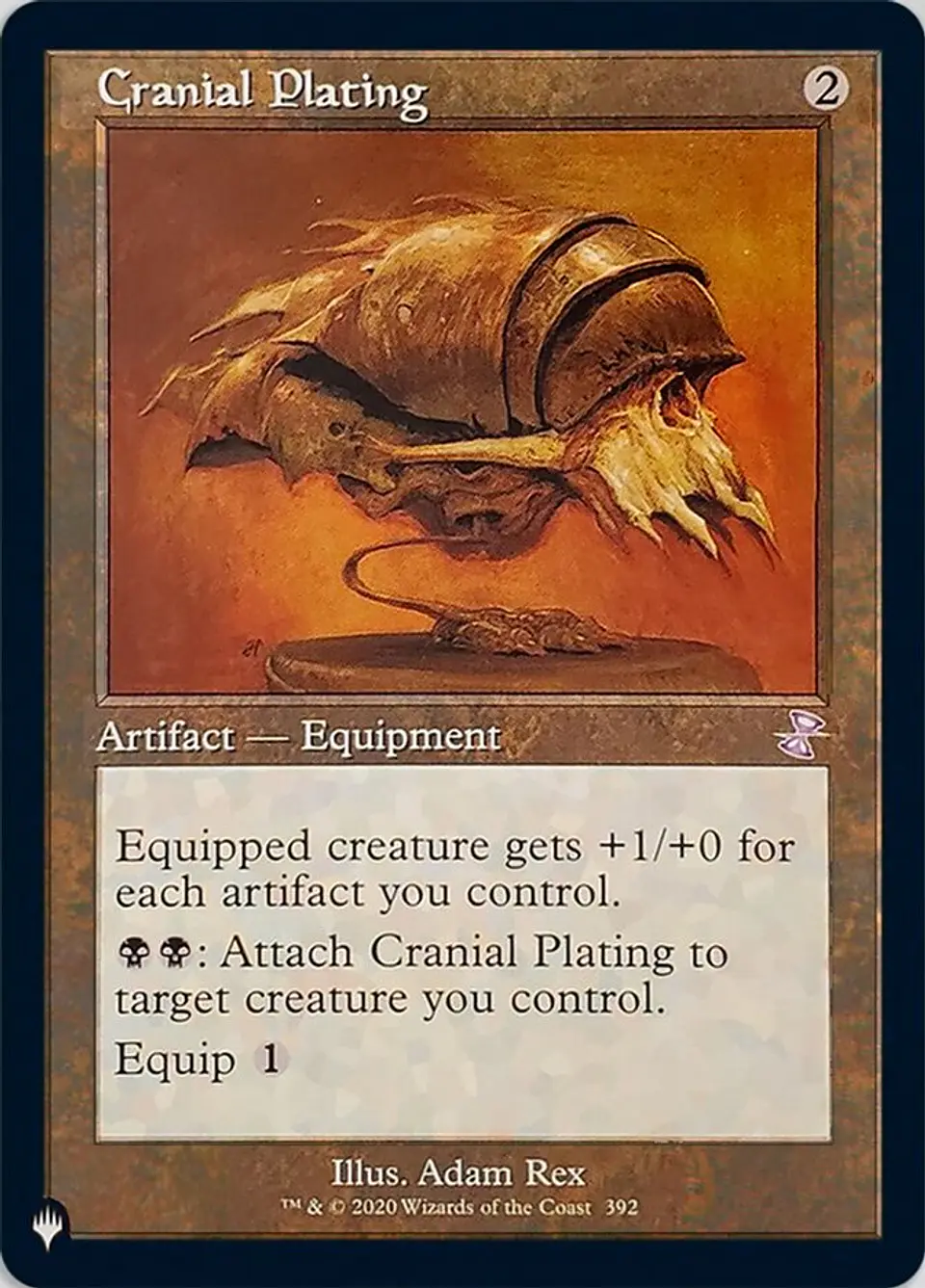 Cranial Plating (Retro Frame) | Inglés | NM | PLST 1