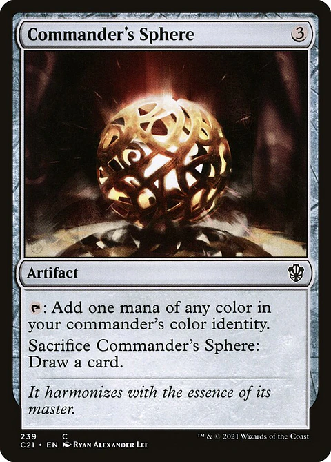 Commander's Sphere | Inglés | NM | C21