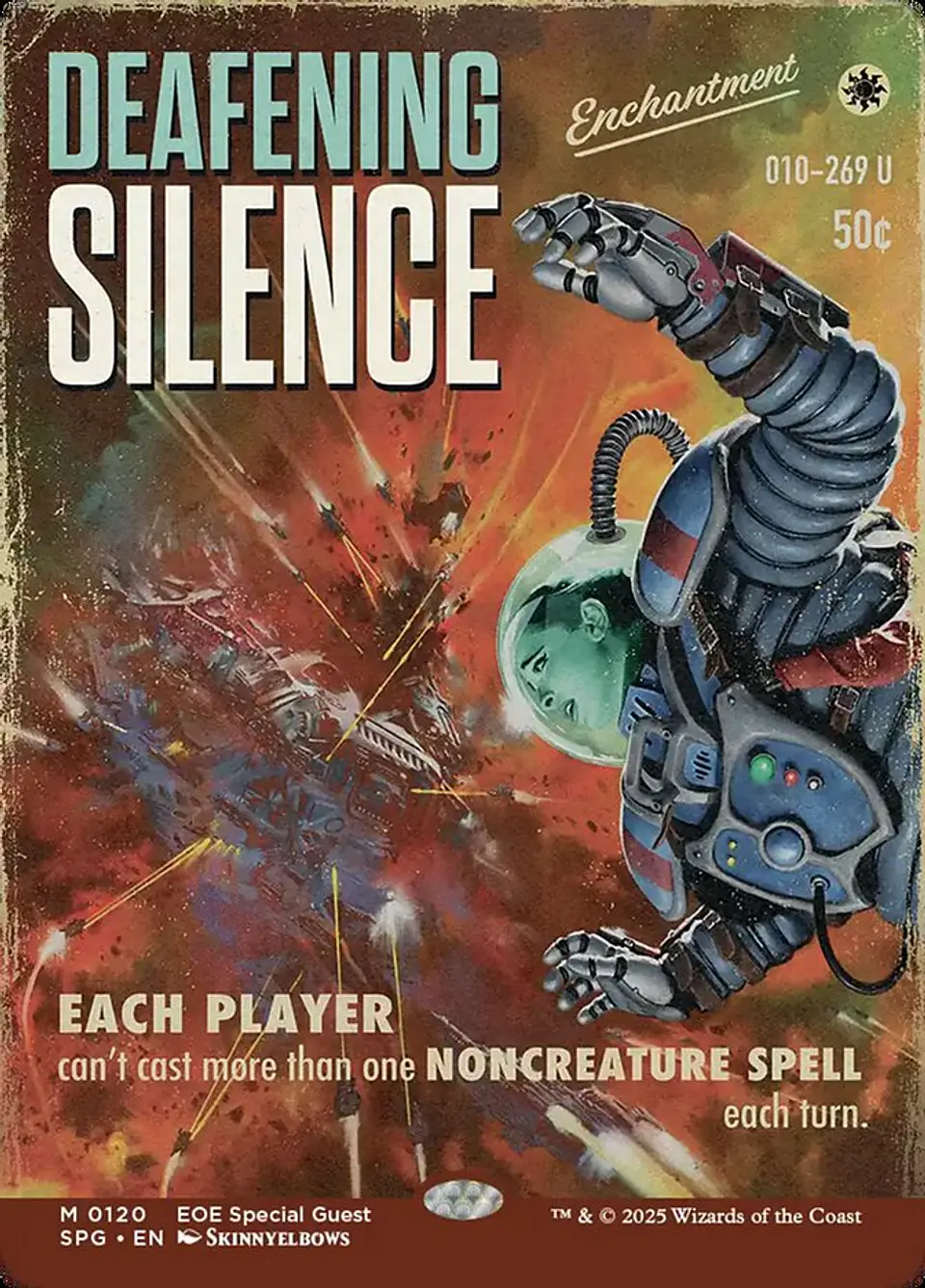 Deafening Silence (Borderless) | Inglés | NM | SPG 1
