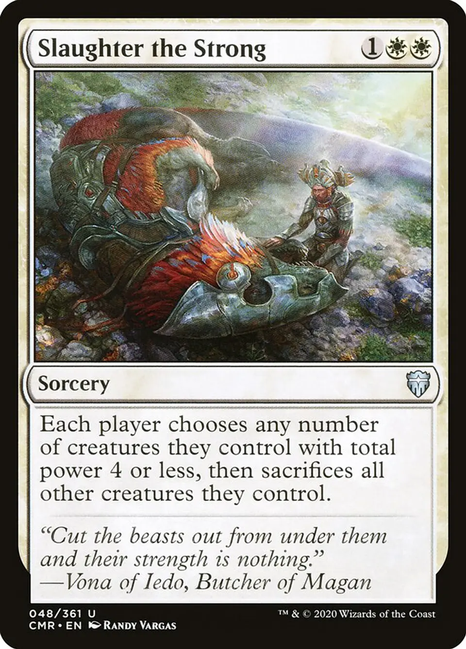 Slaughter the Strong | Inglés | NM | CMR 1