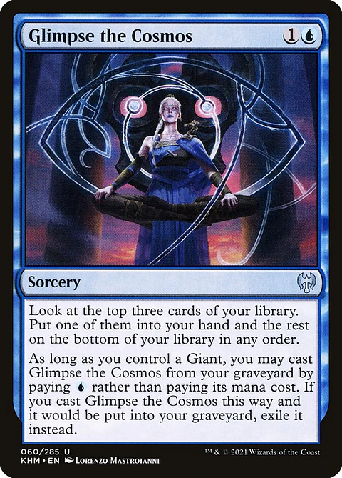 Glimpse the Cosmos | Inglés | NM | KHM