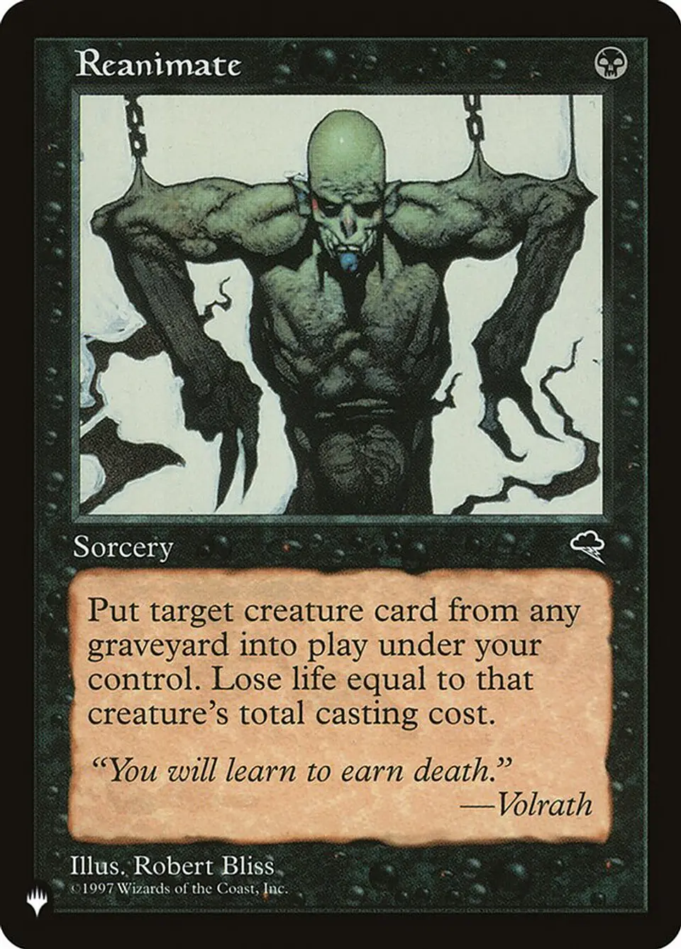 Reanimate (Retro Frame) | Inglés | NM | PLST 1