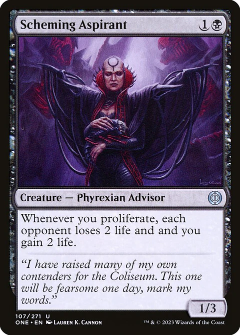 Scheming Aspirant | Inglés | NM | ONE