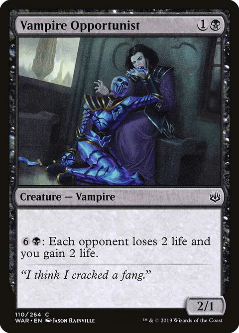 Vampire Opportunist | Inglés | NM | WAR