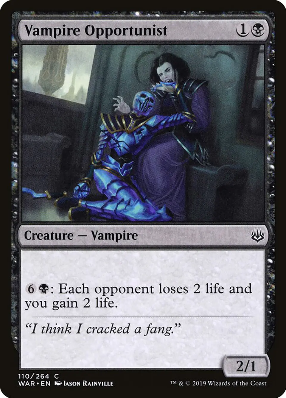 Vampire Opportunist | Inglés | NM | WAR 1