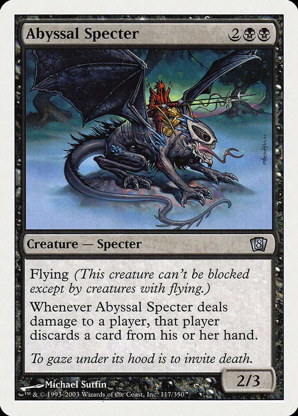 Abyssal Specter | Inglés | NM | 8ED 1