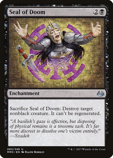 Seal of Doom | Inglés | NM | MM3