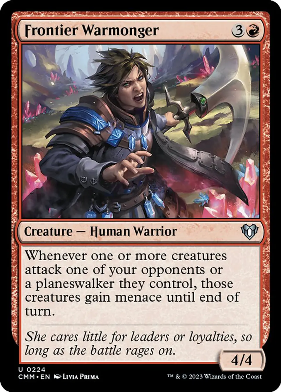 Frontier Warmonger | Inglés | NM | CMM 1