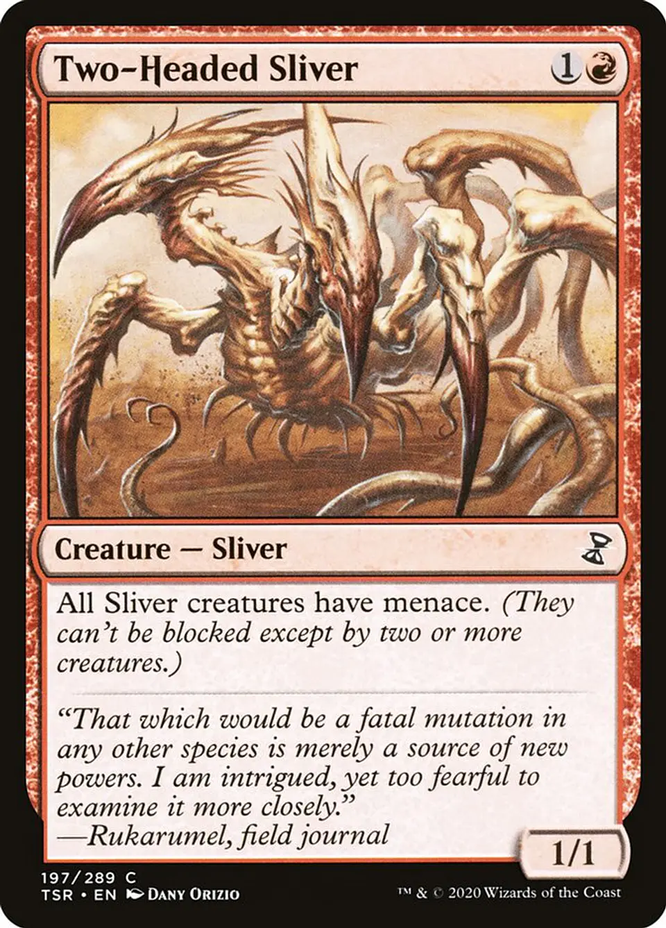 Two-Headed Sliver | Inglés | NM | TSR 1