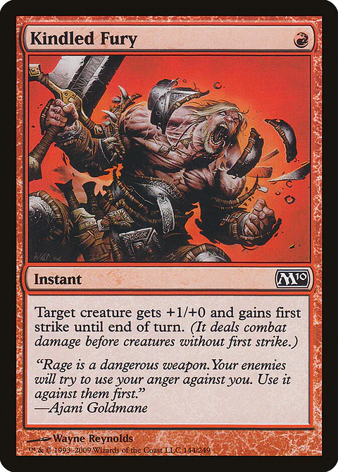 Kindled Fury | Inglés | NM | M10