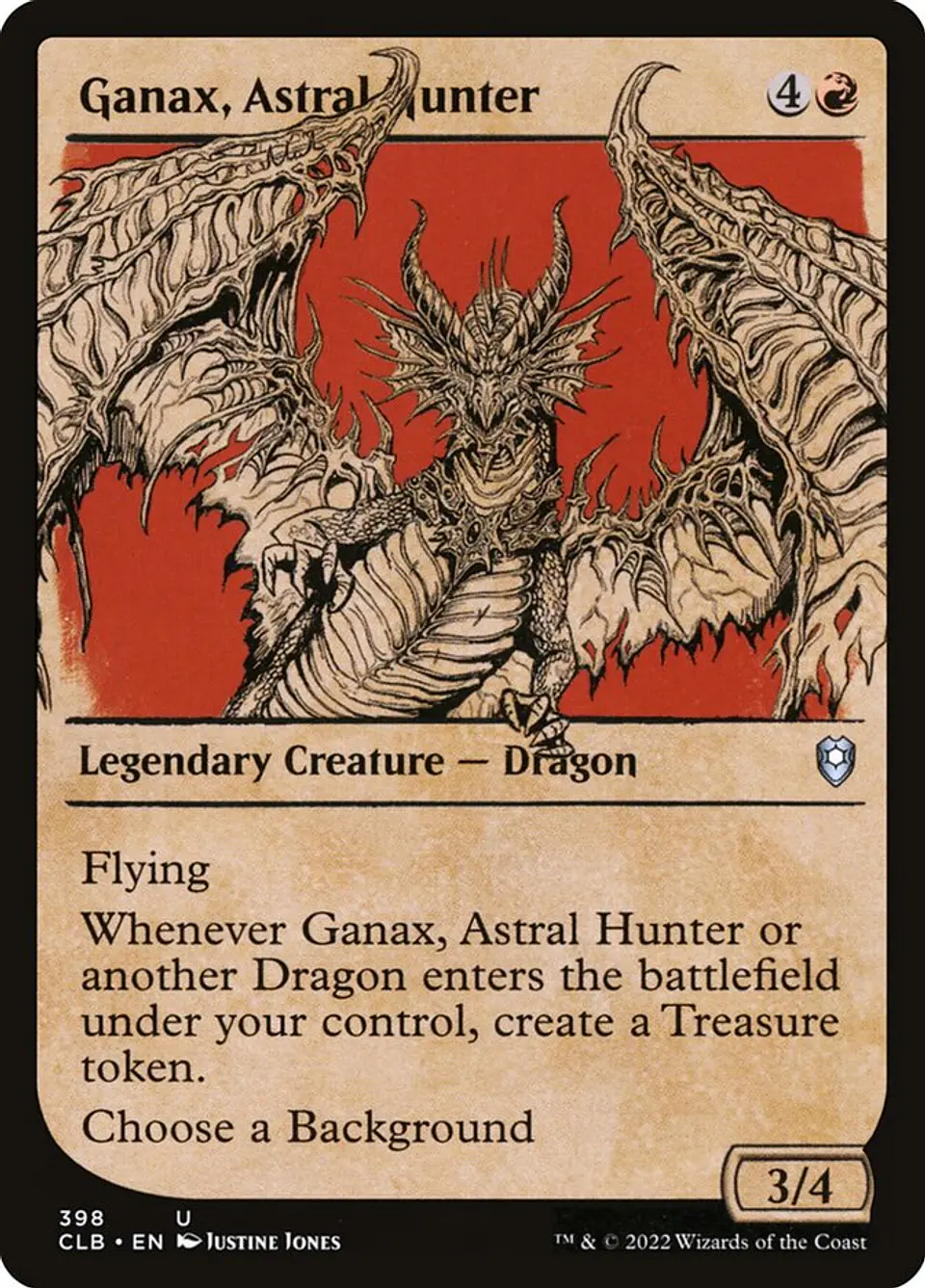 Ganax, Astral Hunter (Showcase) | Inglés | NM | CLB 1