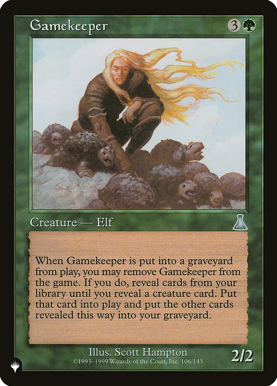 Gamekeeper (Retro Frame) | Inglés | NM | PLST 1