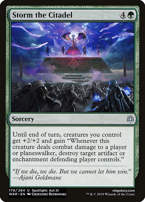 Storm the Citadel | Inglés | NM | WAR