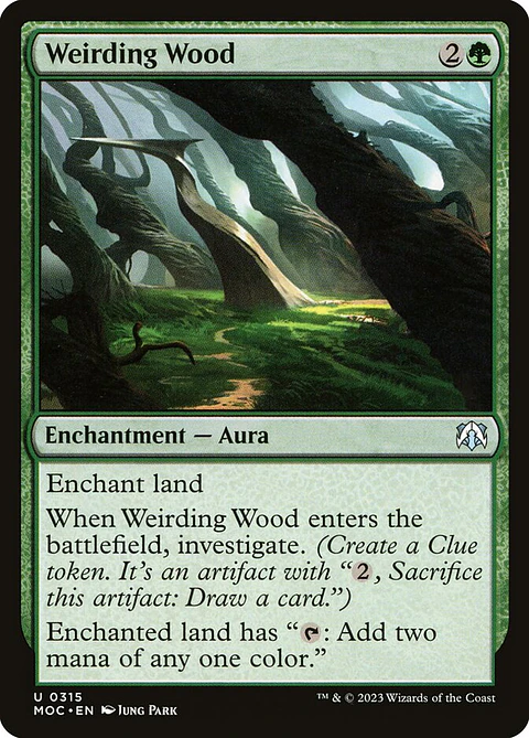 Weirding Wood | Inglés | NM | MOC