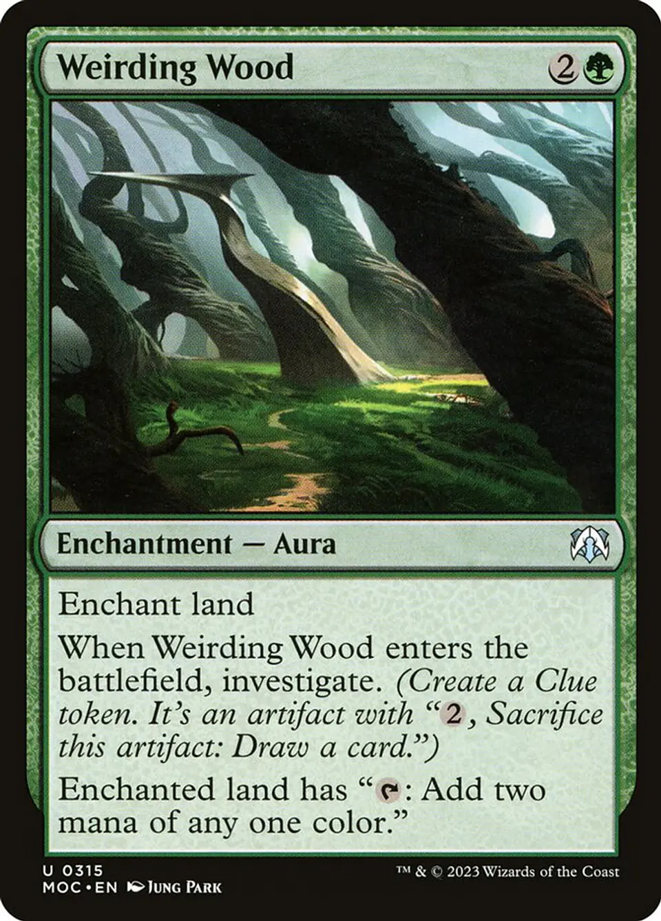 Weirding Wood | Inglés | NM | MOC 1