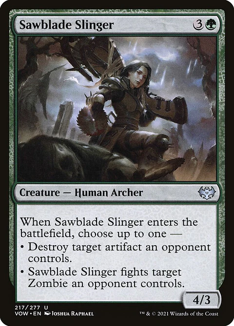 Sawblade Slinger | Inglés | NM | VOW