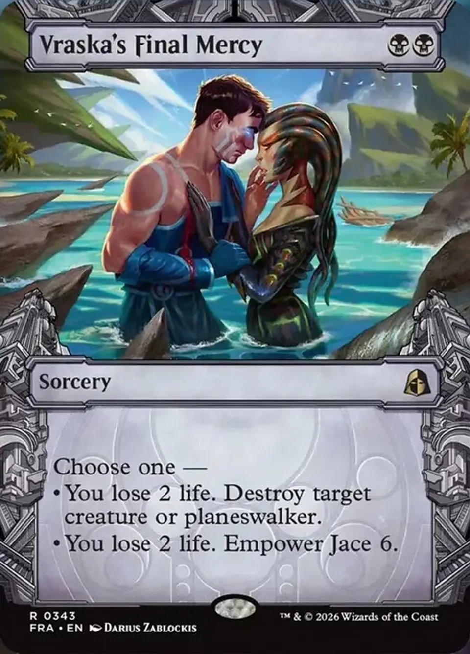Vraska's Final Mercy (Showcase foil) | Inglés | NM | FRA 1
