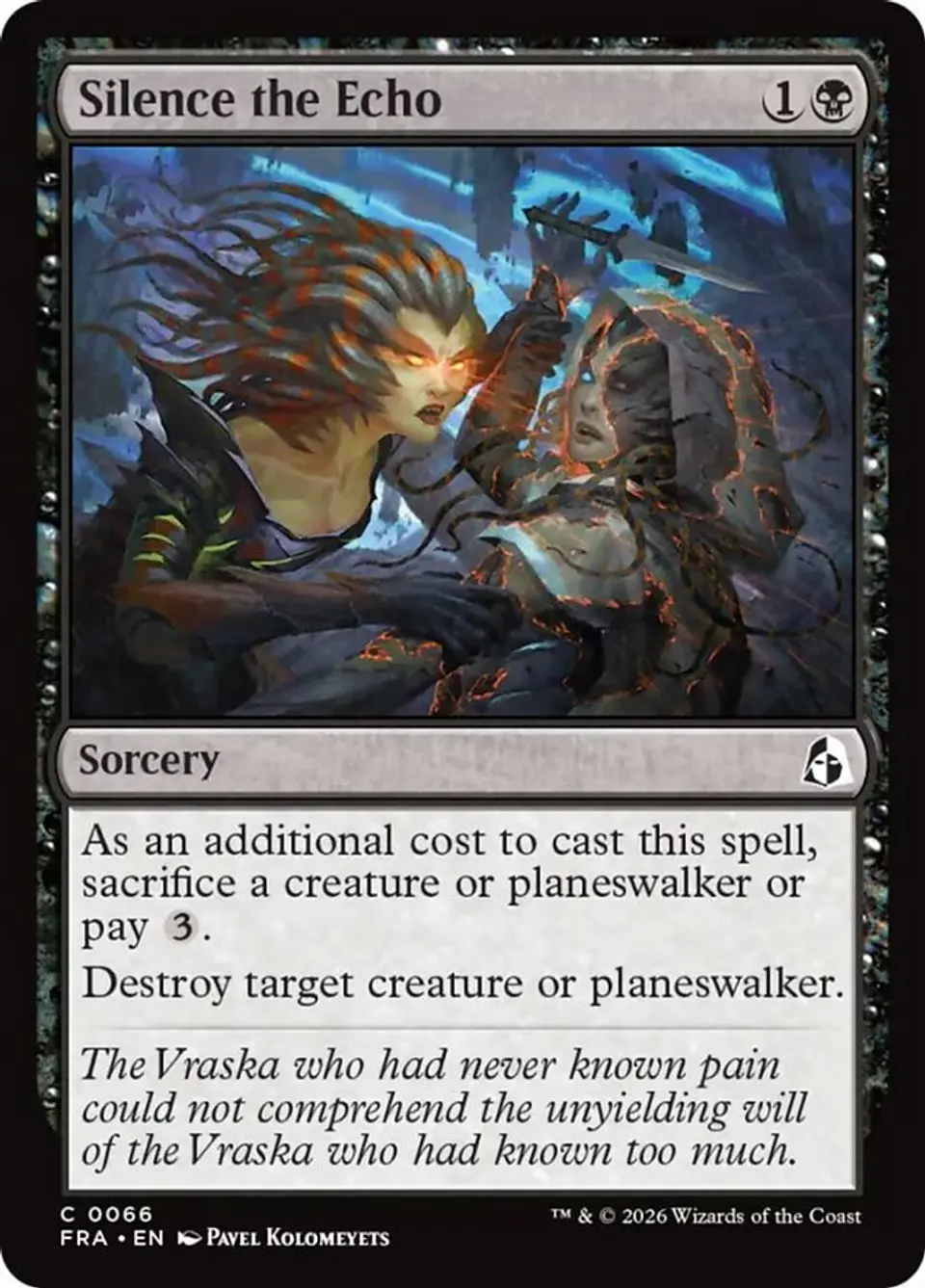 Silence the Echo (foil) | Inglés | NM | FRA 1