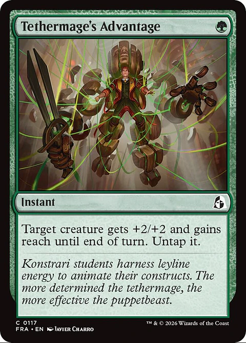 Tethermage's Advantage (foil) | Inglés | NM | FRA