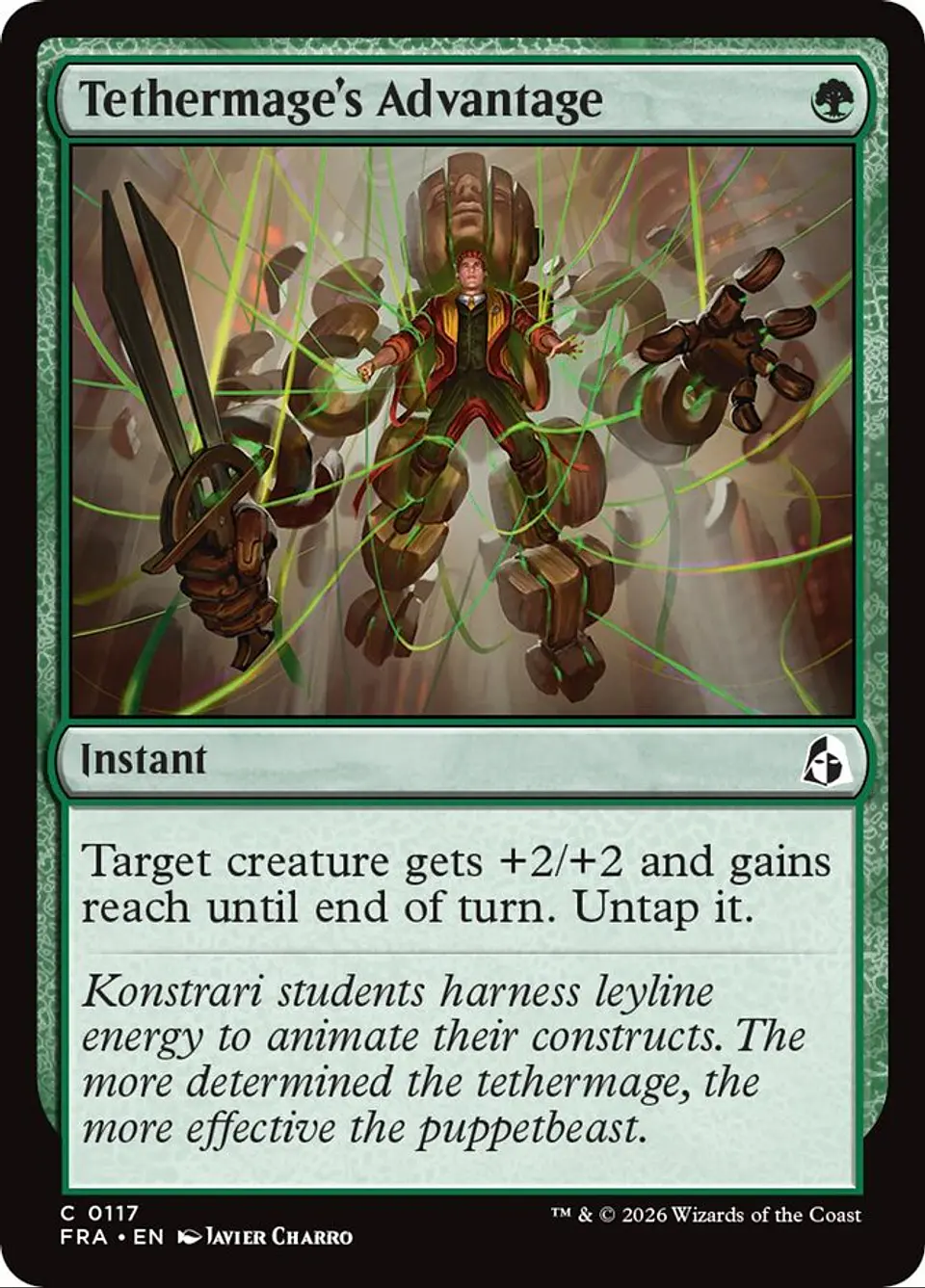 Tethermage's Advantage (foil) | Inglés | NM | FRA 1